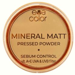 Пудра для обличчя EVA COLOR Mineral matte 13 г