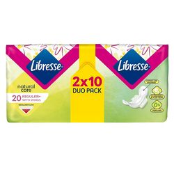 Прокладки гігієнічні Libresse Natural Regular Duo 20 шт/пач