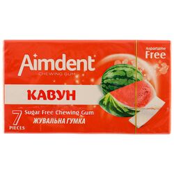 Гумка жувальна Aimdent Watermelon 14,5 г