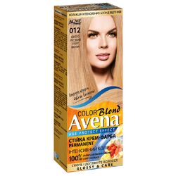 Крем-фарба для волосся стійка Avena Blond Color Світло-русявий 012