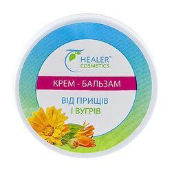 Крем-бальзам від прищів, вугрів Healer Cosmetics Календула 10 г