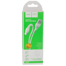 Кабель USB-TYPE-C Hoco X37 Anti-bending білий