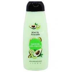 Гель-крем для душу Liora Kiwi, avocado 430 г