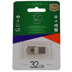 Флеш-карта USB-TYPE-C T&G металева 32 Гб