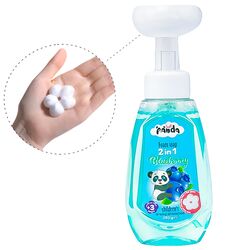Мило-пінка дитяча 2в1 Small Panda Blueberry, ПЕТ 300г