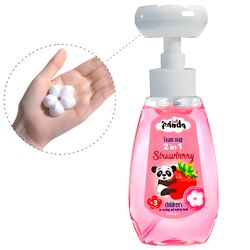 Мило-пінка дитяча 2в1 Small Panda Strawberry, ПЕТ 300г