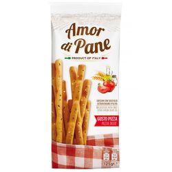 Палички хлібні Amor di Pane Грісіні смак піци 125 г