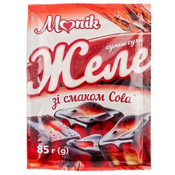 Желе Monik зі смаком cola 85 г