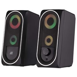 Система акустична з підсвіткою 2E PCS234 RGB USB чорна