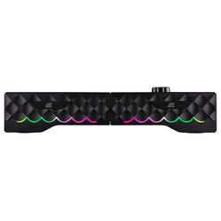 Саундбар Bluetooth з підсвіткою 2E PCS232 RGB USB чорний