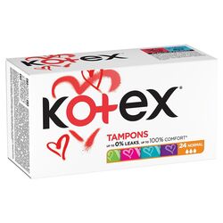 Тампони Kotex Normal 24 шт/уп