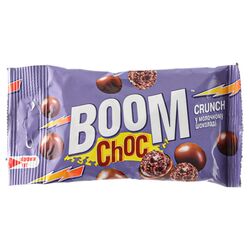 Драже кульки рисові в молочному шоколаді Boom Choc Кранч 30 г