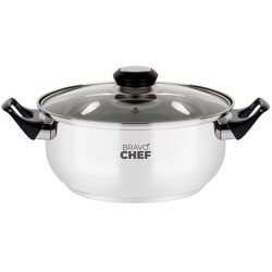Каструля з кришкою BRAVO CHEF д=16см 1,1л