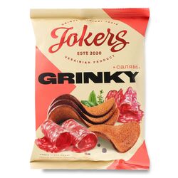 Грінки житньо-пшеничні JokerS Салямі 80 г