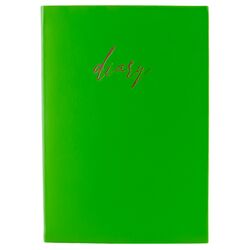 Блокнот А5 шкірзамінник однотонний Diary 136 аркушів