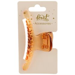 Краб для волосся пластиковий тонкий Lovit мікс