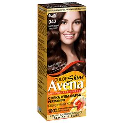 Крем-фарба для волосся Avena Shine Color Каштановий 042