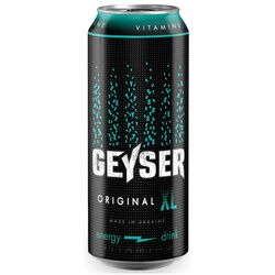 Напій енергетичний безалкогольний GEYSER ORIGINAL ХL ж/б 0.5 л