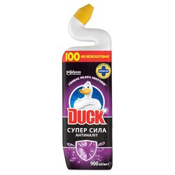 Засіб для чищення унітазу гелевий DUCK Супер сила Антиналіт 900 мл