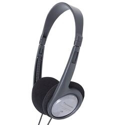 Навушники накладні дротові PANASONIC RP-HT010GU-H сірі