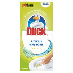 Набір стікерів для унітазу DUCK Цитрус 3 шт/уп
