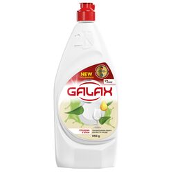 Рідина для миття посуду концентрована GALAX Гліцерин з алое 950 г