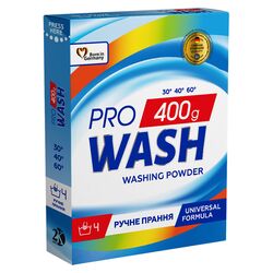 Порошок для ручного прання Pro WASH Universal 400 г