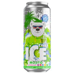 Напій безалкогольний сильногазований охолоджуючий ICE Cool Мохіто жерстяна банка 0,5 л