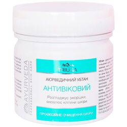 Убтан для очищення шкіри обличчя, тіла TRIUGA Ayurveda Антивіковий 90 г