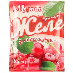 Желе Monik із смаком вишні 85 г