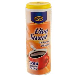Замінник цукру KRUGER Viva Sweet p цикламатом та сахарозою 1200 таблеток