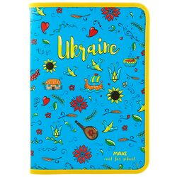 Папка для канцтоварів А4 пластикова на блискавці MAXI Cool for school