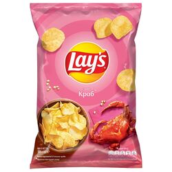 Чипси картопляні Lay's Краб 120 г