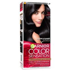 Крем-фарба для волосся стійка GARNIER Color Sensation Ультрачорна 1.0