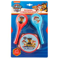 Набір інструментів музичних іграшкових PAW Patrol: бубон + маракаси
