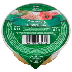 Паштет курячий Codzienny з паприкою 130 г