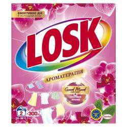 Порошок для прання автомат Losk Ароматерапія Малазійська квітка 300 г