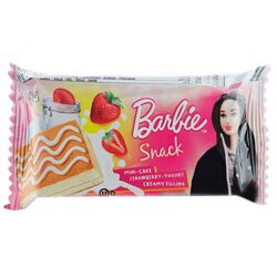 Тістечко бісквітне Freddi Barbie з полунично-йогуртовою начинкою 25 г