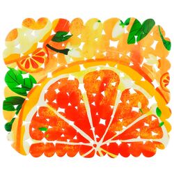 Килимок для раковини Фрукти мікс 24х30 см