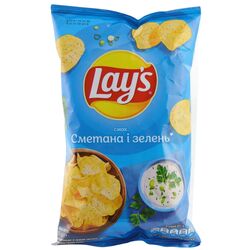Чипси картопляні Lay's Сметана і зелень 25 г
