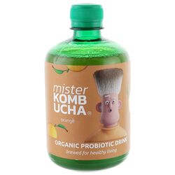 Напій безалкогольний газований Mister KOMBUCHA Апельсин ПЕТ 0,5 л