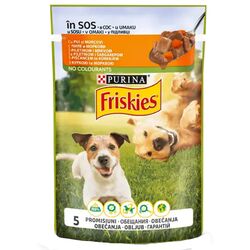 Корм для собак Purina Friskies Курка та морква пауч 100 г