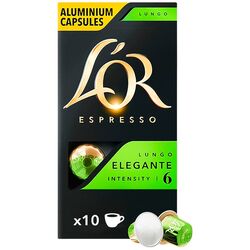 Кава мелена L'OR Lungo Elegante №6 10 капсул/уп