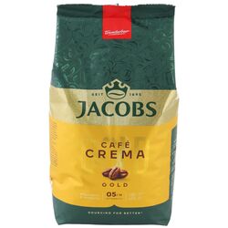 Кава натуральна смажена в зернах Якобз Cafe Crema 1000 г