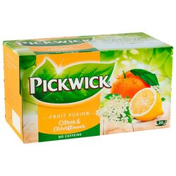 Чай фруктово-трав'яний Pickwick Цитрус-бузина 2 г х 20 шт/пач.