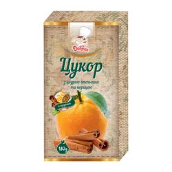 Цукор Добрик з цедрою апельсина та корицею 180 г