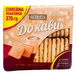 Печиво цукрове ROSHEN До кави з ароматом пряженого молока 370 г