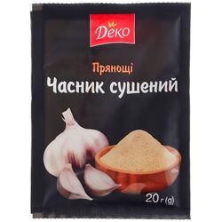 Часник сушений гранульований Деко 20 г