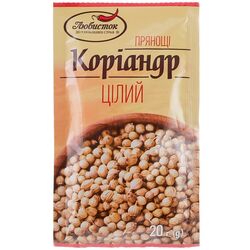 Коріандр цілий Любисток 20 г
