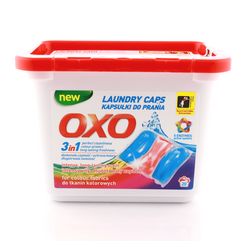 Набір капсул OXO для прання кольорових тканин 20шт/уп.